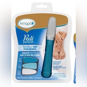 Amope Pedi Perfect Care System-Electronic Manicure/Pedicure Tool-File